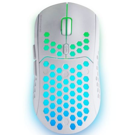 Mars Gaming MCPWX Combo Gaming Inalámbrico 3 en 1 Blanco RGB